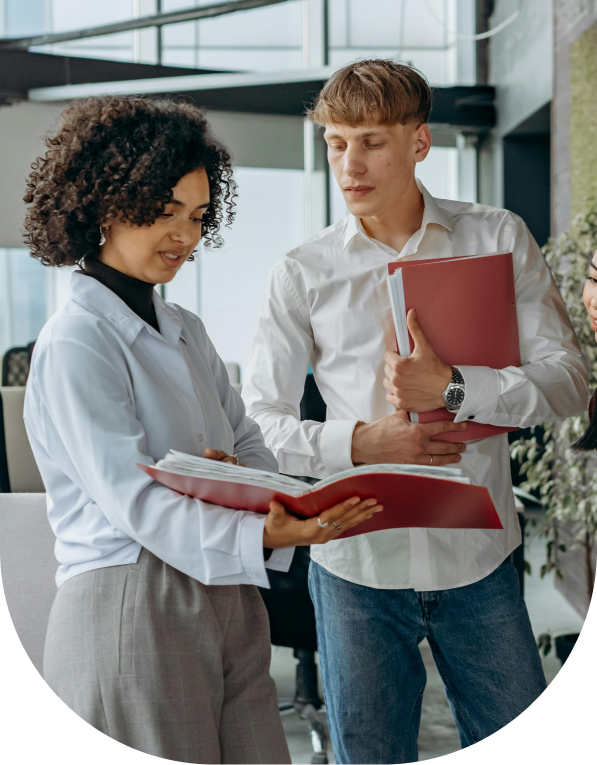 teacher helping student